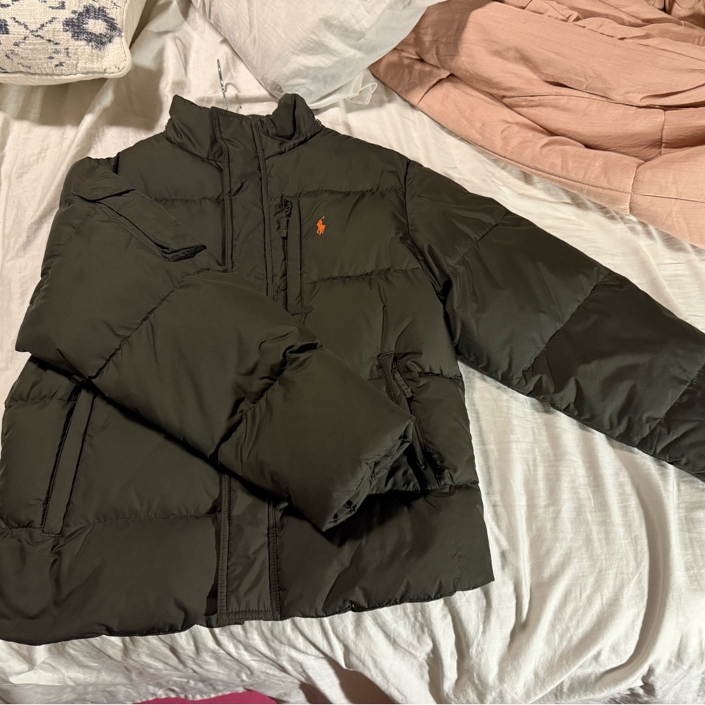 Polo by Ralph Lauren Dark Green and Orange Jacket